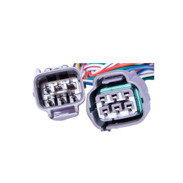CONECTOR HEMBRA  Y MACHO 6 PINES(ORIGINAL) LIMPIA PARABRISAS AVEO  SPARK   OPTRA